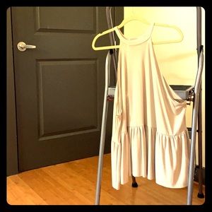 Elegant but rugged high neck, tank top